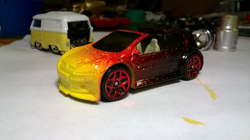 I was just playing around with some paints. I might keep it this way.